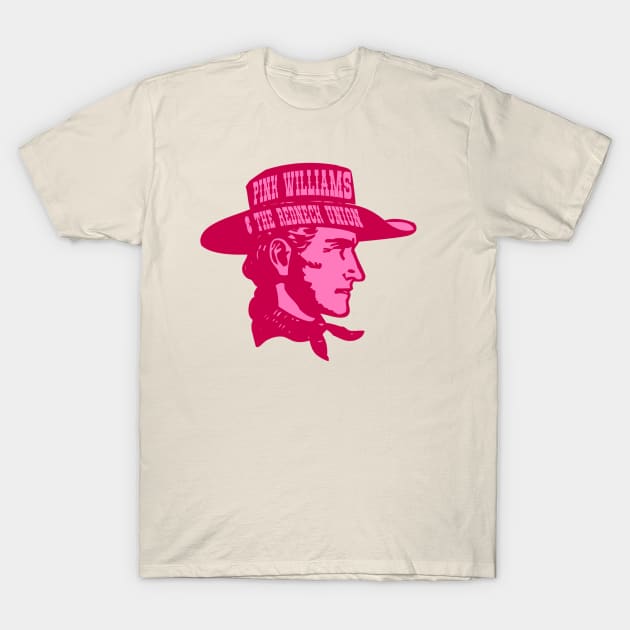 Pink Williams & The Redneck Union Cowboy Head T-Shirt by Pink's Mercantile  